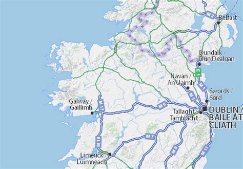 MICHELIN Roscommon map - ViaMichelin