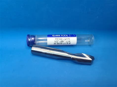 Garr Tool 1 2 Carbide End Mill 090 Corner Radius P N 79350 EBay