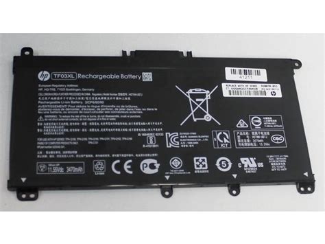 Refurbished Hp Battery C Whr Ah Li Tf Newegg