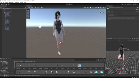 D Bikini UE Unity Blender Animated Realistic Female Character TurboSquid