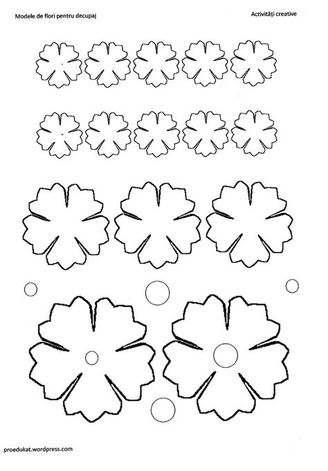 Pin By Daniela Vasile On Flower Template Paper Flower Template Paper