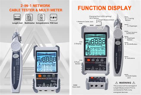 UltraLAN Multi Meter And Cable Tester CAB T MPCT MM