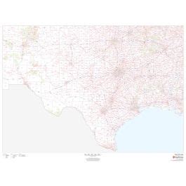 Texas ZIP Code Map Stanfords