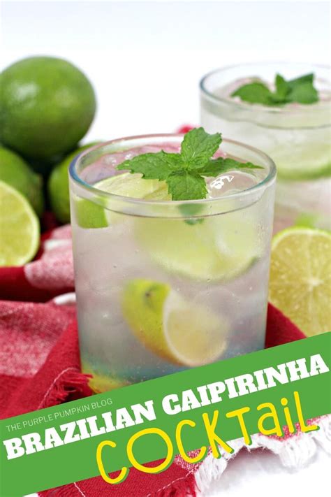 Brazilian Caipirinha Cocktail