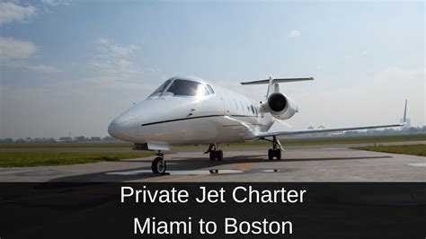 Private Jet Miami To Boston Mercury Jets