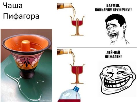 Кружка Пифагора - древнегреческое изобретение от безудержного пьянства ...
