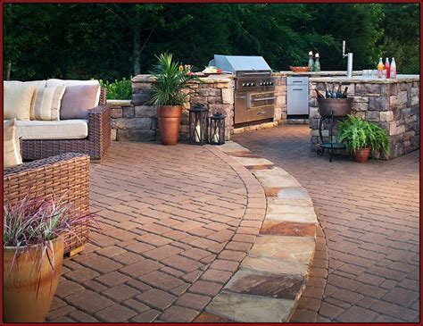 Paver Concrete Patio Ideas On A Budget - Uncategorized : Home ...