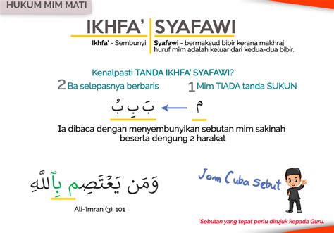 Contoh Hukum Ikhfa Syafawi - Homecare24