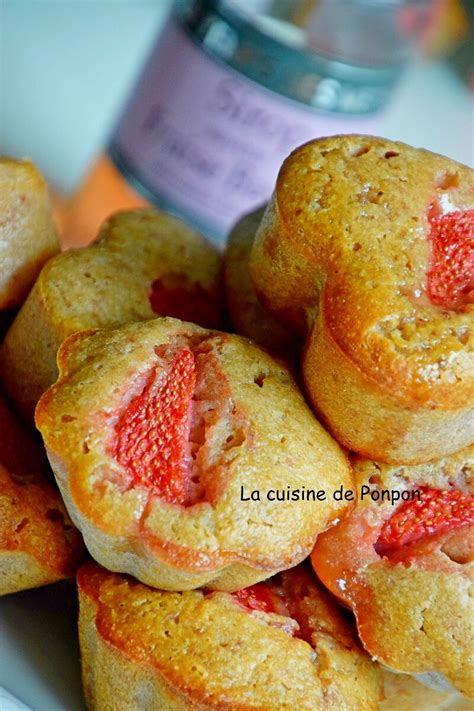 Muffin Aux Fraises Et Amandes La Cuisine De Ponpon Rapide Et Facile