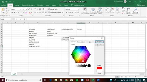 Como Poner Colores En Excel Image To U