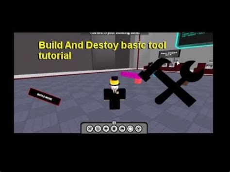 A Basic Tool Tutorial Roblox Build N Destroy Bnd Tutorials Part