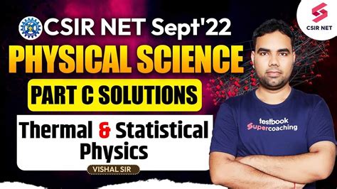 CSIR NET Sept 22 Part C Solutions PYQs On Part C Thermodynamics