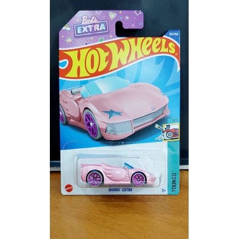 Hot Wheels Barbie Extra Rosa Shopee Brasil