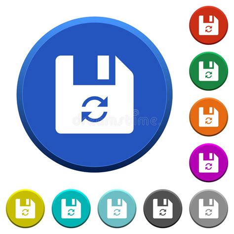 Refresh Buttons Stock Vector Illustration Of Computer 22863921