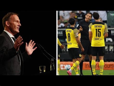 Watzke Kritisiert Schiri Aytekin Wie Ein Kapellmeister SID YouTube