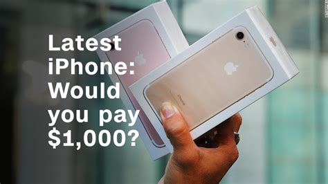 Is anyone really going to spend $1,000 on the iPhone X?