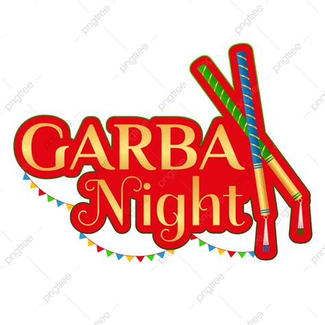 Garba Night Greeting Text Festival Of Navratri, Garba Night, Navratri ...