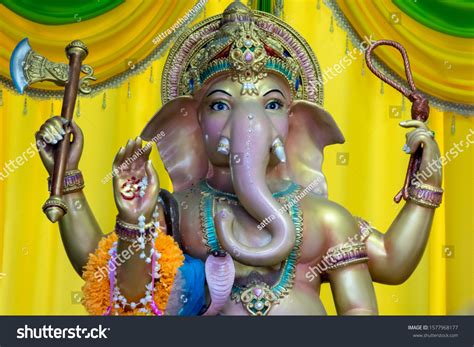 hindu god ganesha ganesh elephant headed stock photo