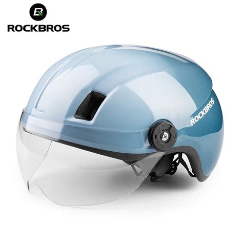 ROCKBROS Unisex Kask Rowerowy Elektryczny Z Goglami Dla 58 62cm Obw D G