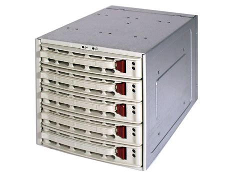 Supermicro Cse M T Hot Swapable Sata Hdd Enclosure Newegg