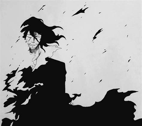 Black And White Zangetsu Daily Anime Art