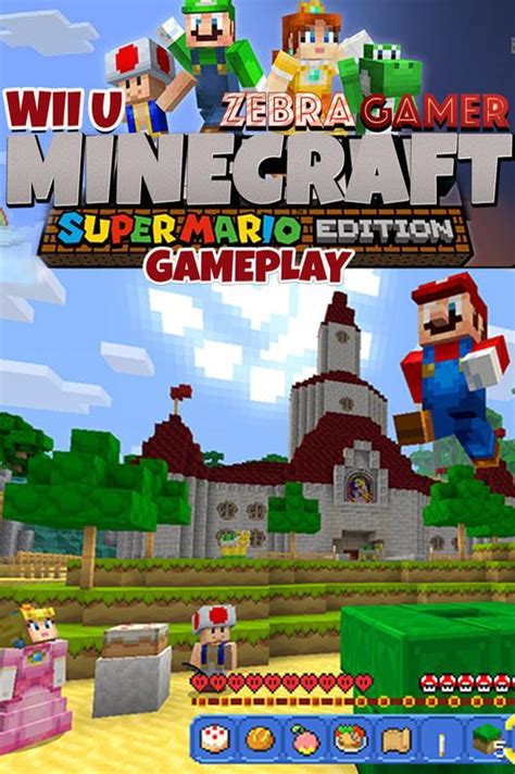 Watch Wii U Super Mario Edition Minecraft Gameplay - Zebra Gamer - S1