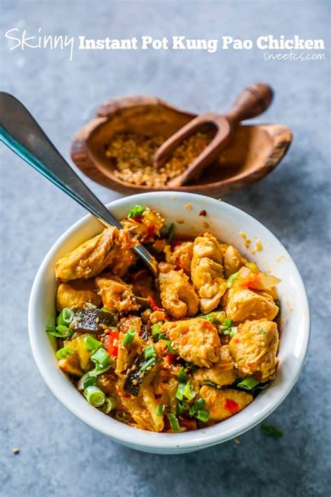 Instant Pot Paleo Kung Pao Chicken Sweet Cs Designs