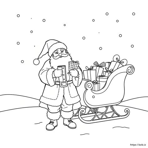 Saint Nicholas Day Coloring Page