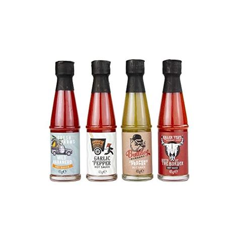 Modern Gourmet Foods Hot Sauce Sampler Gift Set Secret Santa Gifts Free UK Delivery