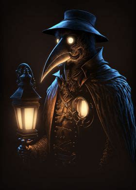 Steampunk Plague Doctor Poster By Muntwalt Displate