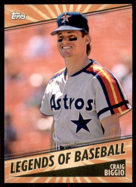 2021 Opening Day Legends Of Baseball LOB 17 Craig Biggio Houston