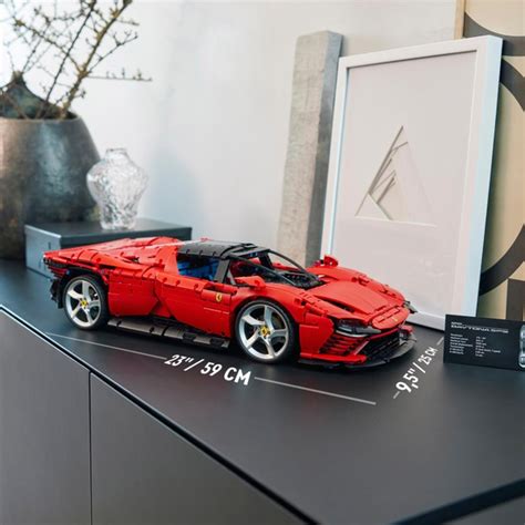 Lego Technic Auto Set Ferrari Daytona Sp Rennwagen Modell