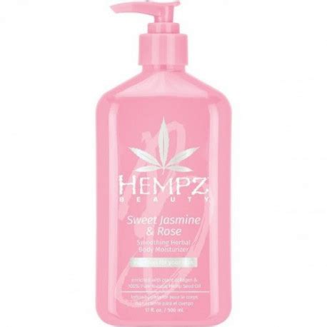 Hempz Sweet Jasmine Rose Collagen Infused Herbal Body Moisturizer 500ml