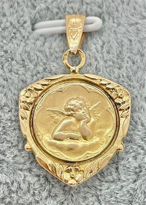 NO RESERVE PRICE Médaille 18 kt Pink gold Pendant Catawiki