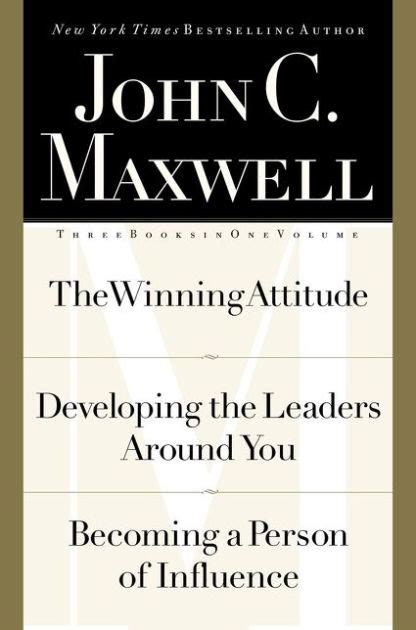 Maxwell 3 In 1 The Winning Attitudedeveloping The Leaders Around Youbecoming A Person Of