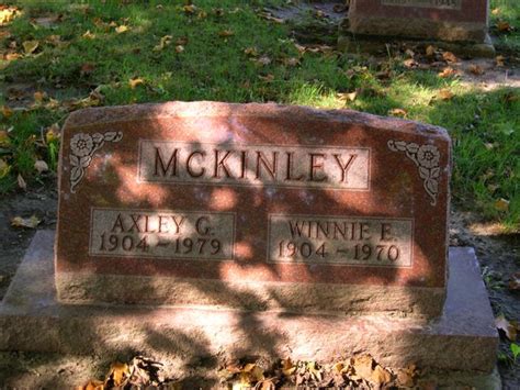 Axley G McKinley Jr 1904 1979 Find A Grave Memorial