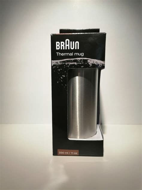 Braun Thermobecher BRSC001 Edelstahl - Technik & Design Ebendorf ...