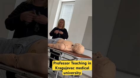 Professor Teaching Kragujevac Medical University Youtube