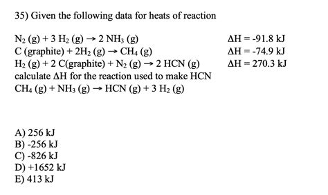 Solved 34 Ah For The Reaction Fe2o3s → 2 Fe S 32 02