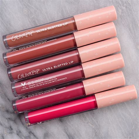 Colourpop Ultra Blotted Lip Swatches Fre Mantle Beautican Your Beauty