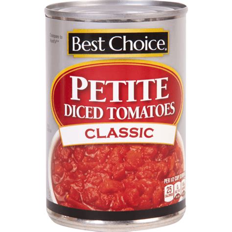 Best Choice Petite Diced Tomatoes Canned Tomato Houchens Market Place