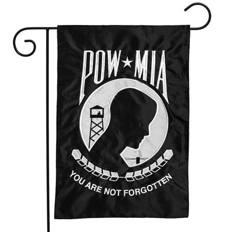 Pow Mia Garden Flag America The Beautiful Flags And Flagpoles