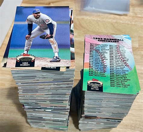 Topps Stadium Club Baseball Cards