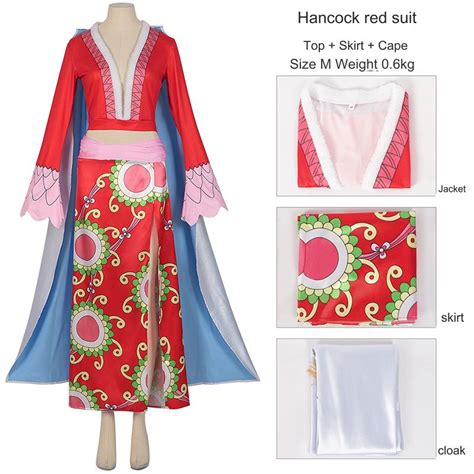 One Piece Boa Hancock Red Cosplay Costume 5 Xl Au M L 104 99 The Mad Shop