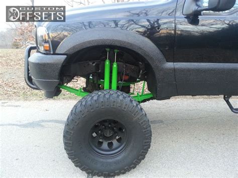 Wheel Offset Ford F Super Duty Super Aggressive Suspension