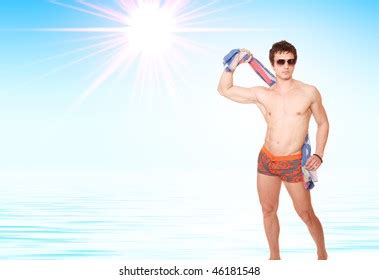 10 386 Man Naked On Beach Images Stock Photos Vectors Shutterstock