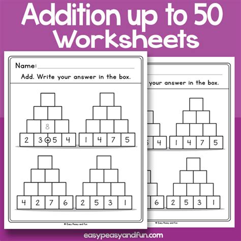 Blank Multiplication Pyramid Worksheet Math Sheet