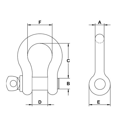 Heavy Duty Galvanized Forged Steel G 209 Screw Pin Lifting Anchor