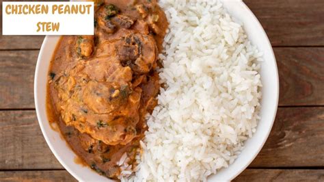 African Chicken Peanut Stew Groundnut Soup Youtube