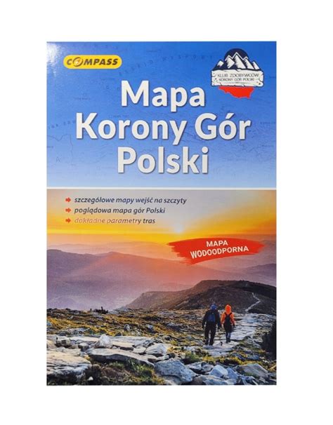 Wodoodporna Mapa Kgp Korona G R Polski Laminowana Z Allegro